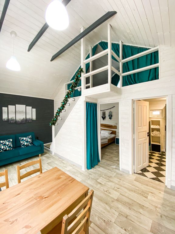 Дом уютный с продуманным стильным интерьером