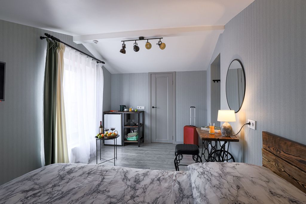 Двухместный номер с 1 кроватью Студия на мансарде