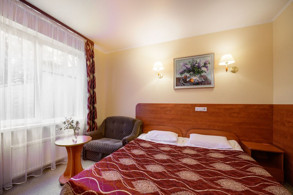 Двухместный номер с 2 отдельными кроватями либо с одной большой