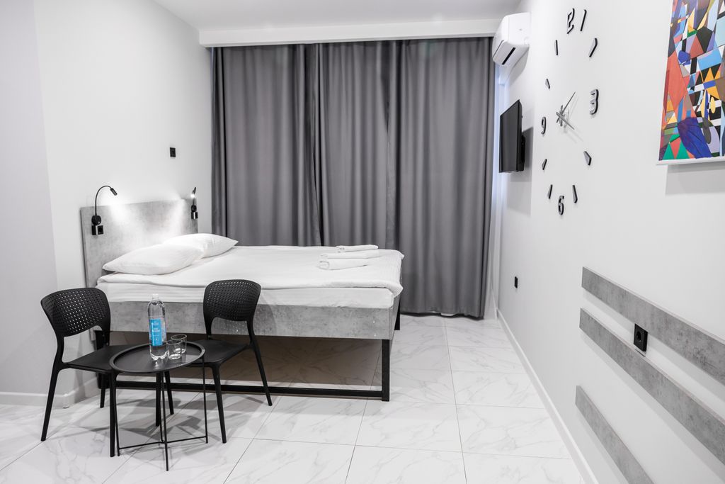 Двухместный номер с 1 кроватью Стандартный с кухней