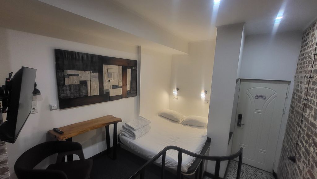 Двухместный номер с 1 кроватью улучшенный в стиле Лофт 101