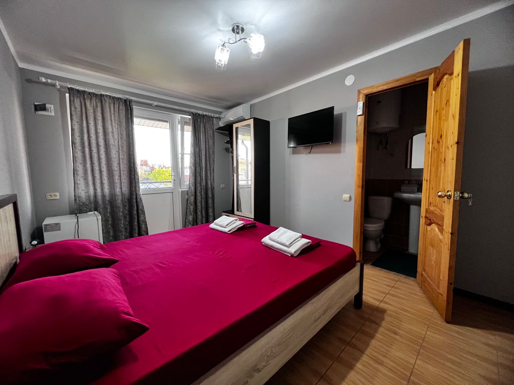 Двухместный номер с 1 кроватью дабл с видом на бассейн