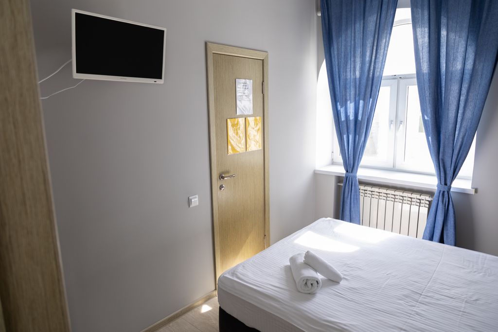 Двухместный номер с 1 кроватью Двухместный номер с одной двухспальной кроватью