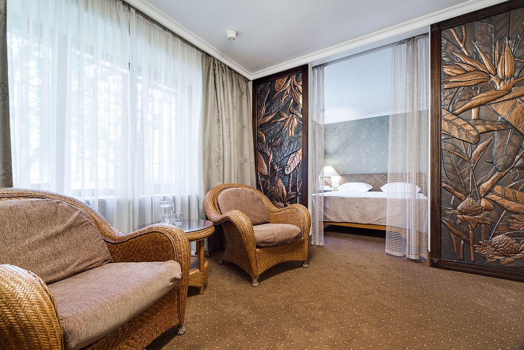 Двухместный номер с 1 кроватью Комфортный Номер DBL (с ванной)