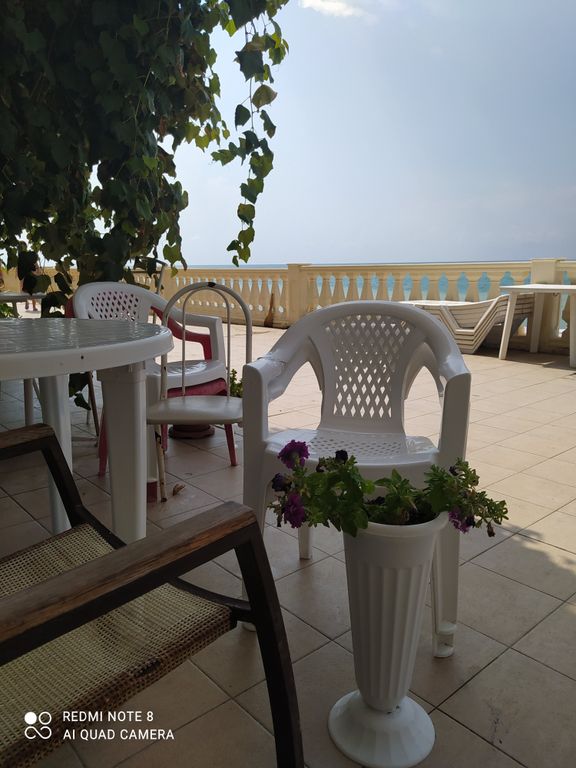 Двухместный номер с 1 кроватью Стандарт с видом на море с террасой