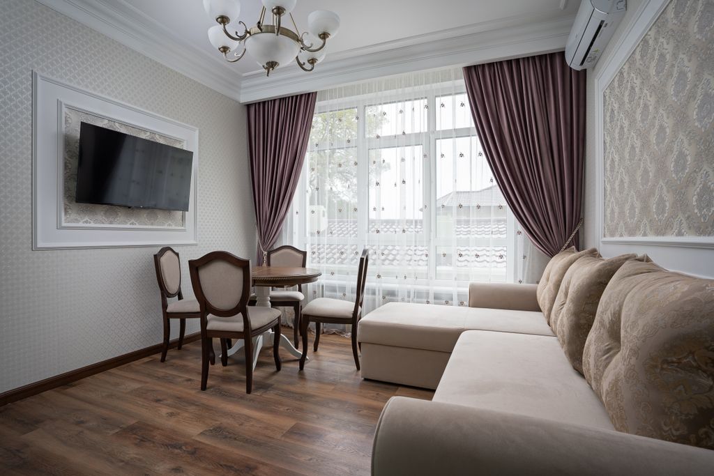 Апартаменты с 1 спальней