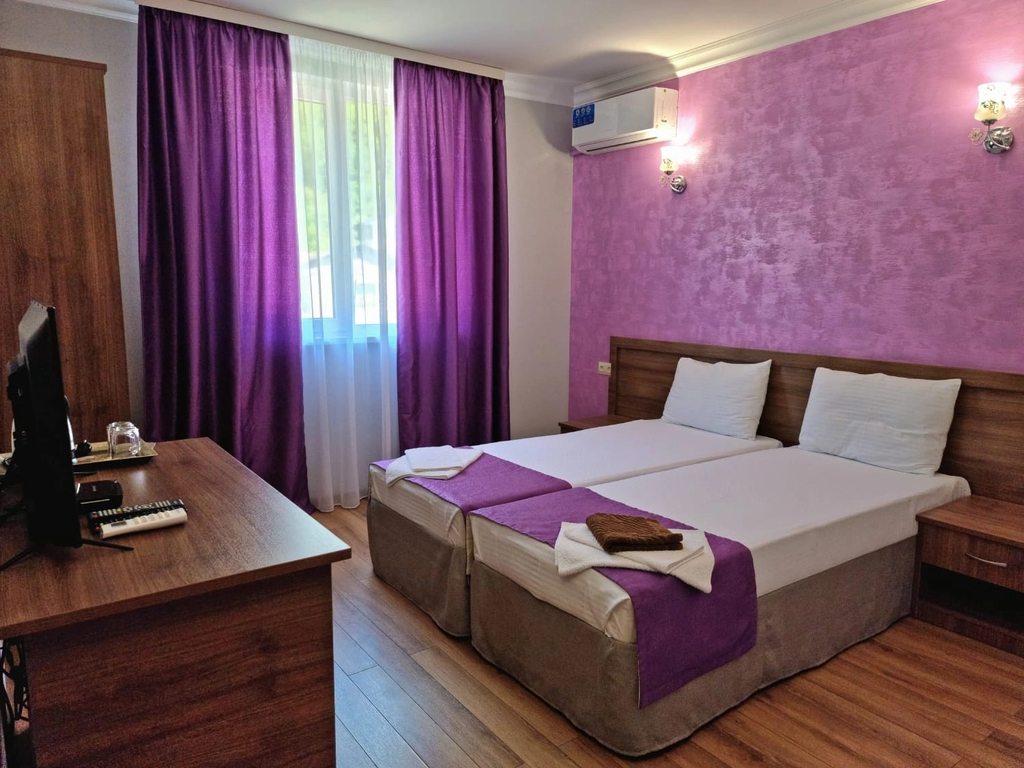 Двухместный номер с 2 отдельными кроватями с двуспальной или 2 односпальными кроватями