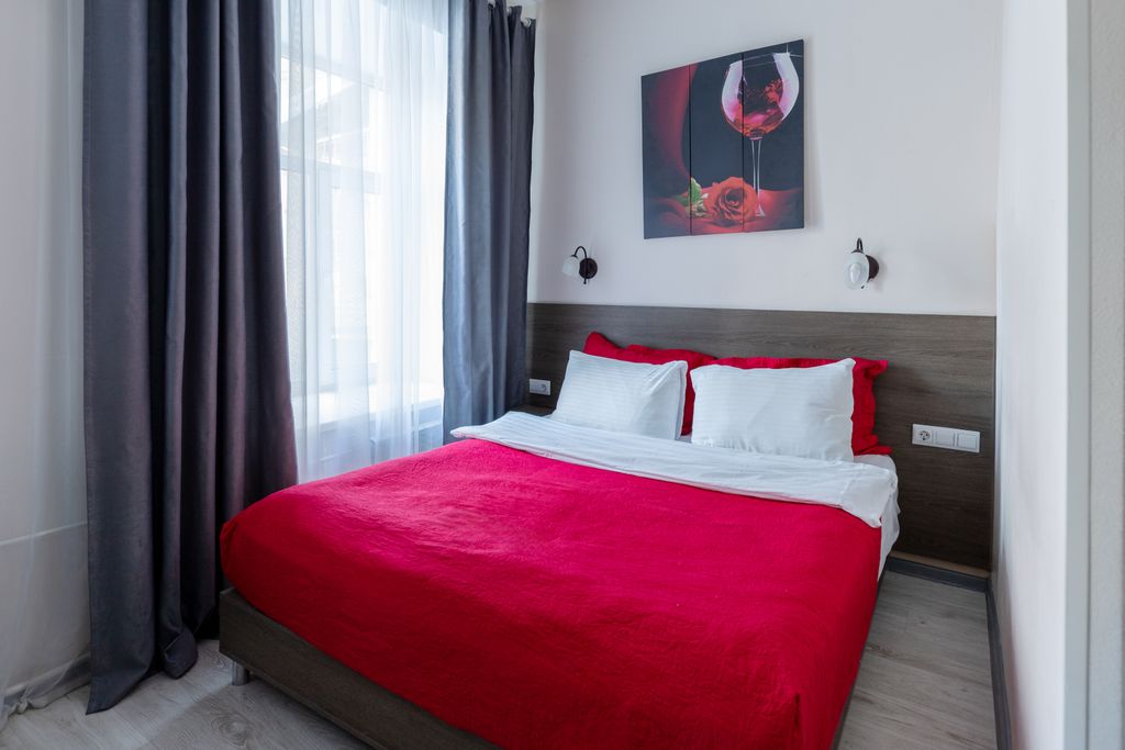 Двухместный номер с 1 кроватью стандарт с видом на город