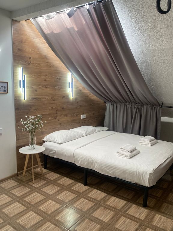 Двухместный номер с 1 кроватью Классический мансардный номер