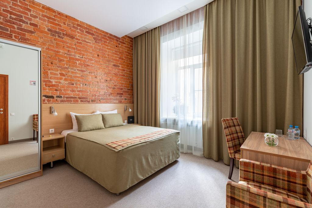 Двухместный номер с 1 кроватью стандарт с видом на город