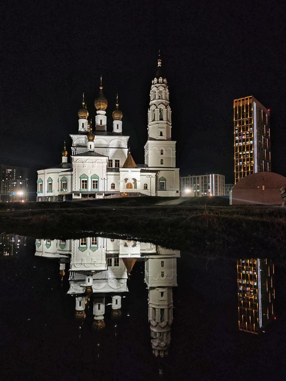 Вечерние прогулки возле дома