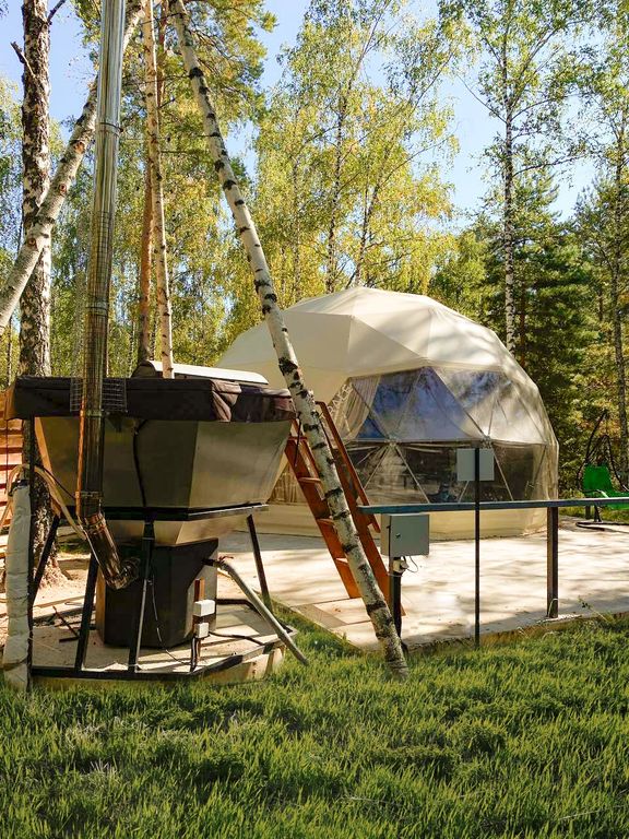 Купол Орион домик с банным чаном