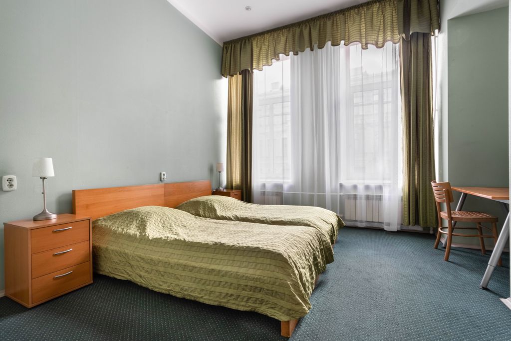 Двухместный номер с 2 отдельными кроватями стандарт с видом на город