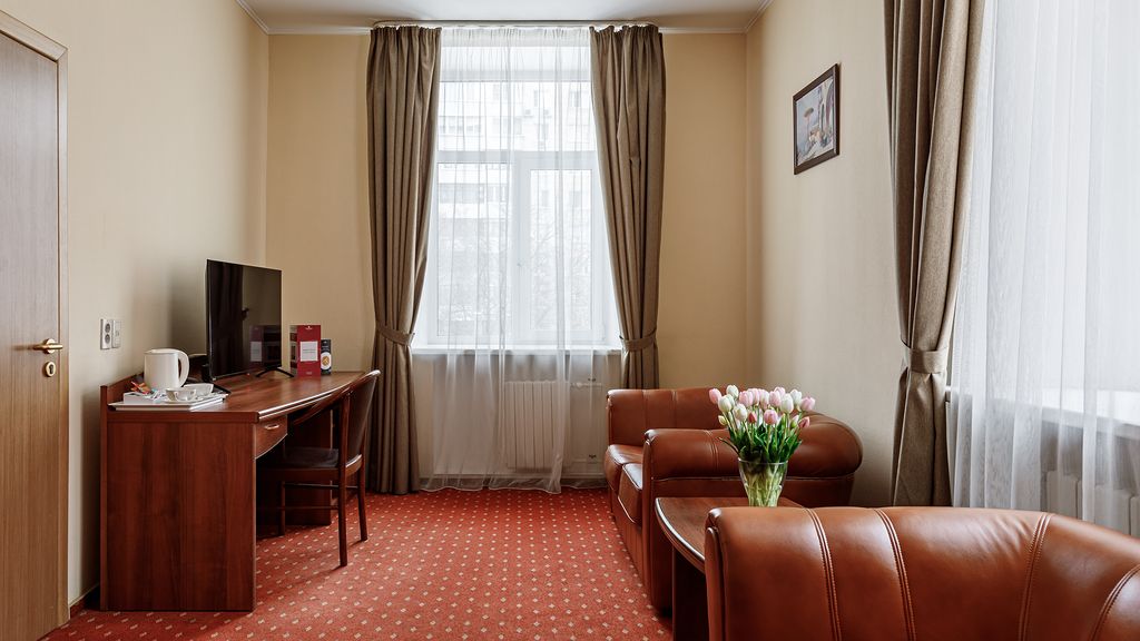 Двухместный номер с 2 отдельными кроватями Бизнес двухкомнатный