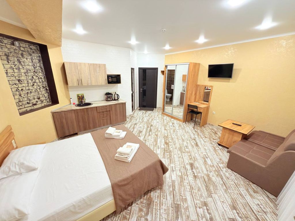 Апартаменты 4-местные без балкона с кухней II корпус