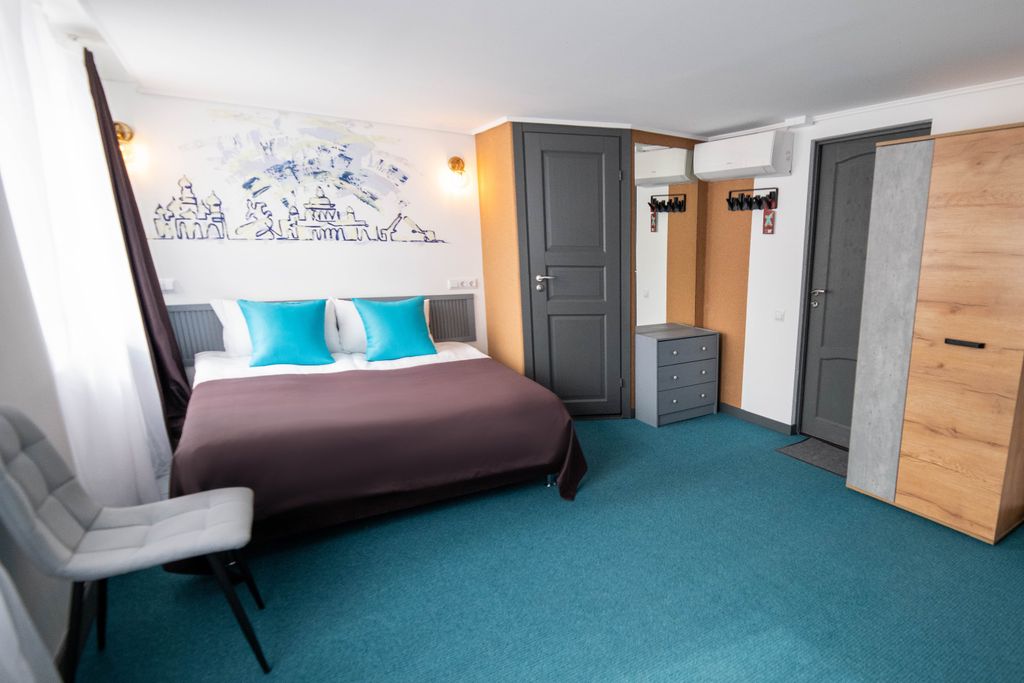 Двухместный номер с 1 кроватью Двухместная комната с двуспальной кроватью