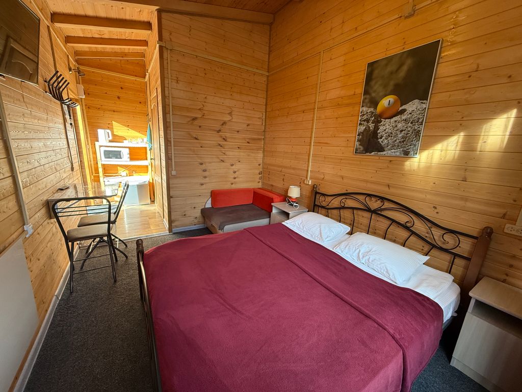 Двухместный с 1 кроватью улучшенный с видом на горы