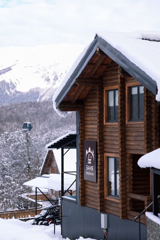 Эко-дом коттедж 2 спальни с баней