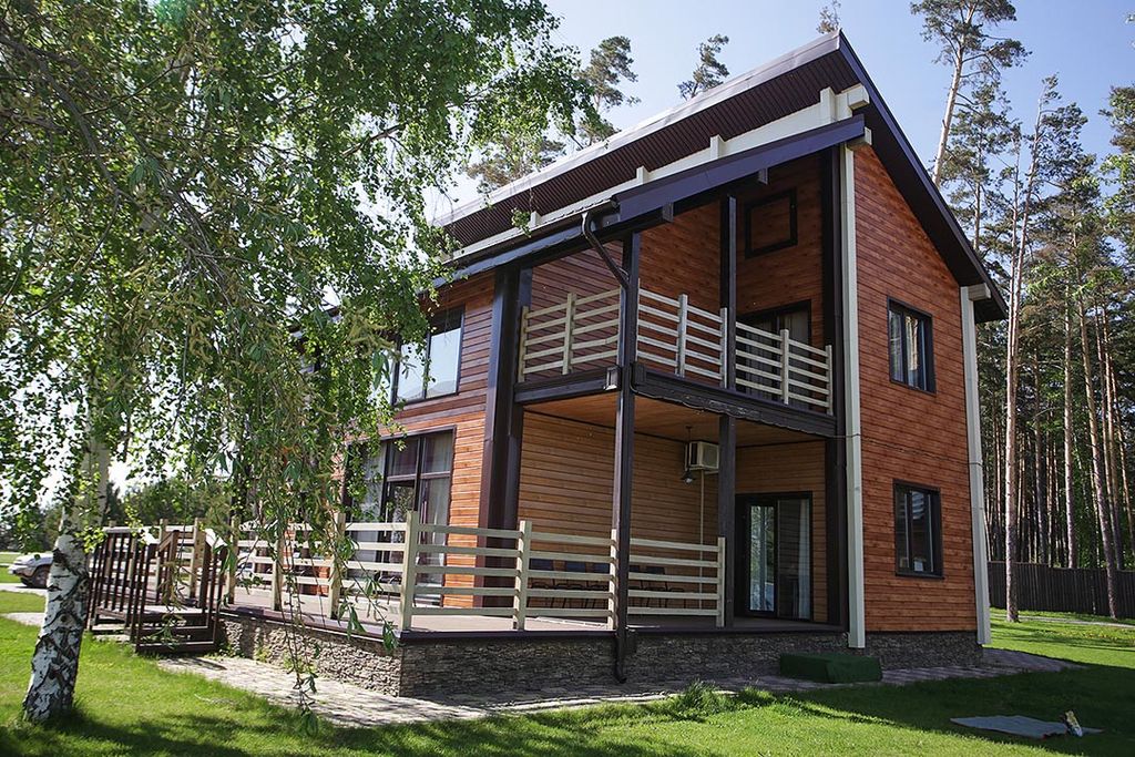 Дом коттедж бамбуковый остров