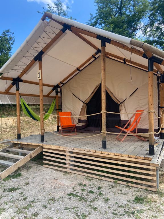 Сафари-тент с террасой