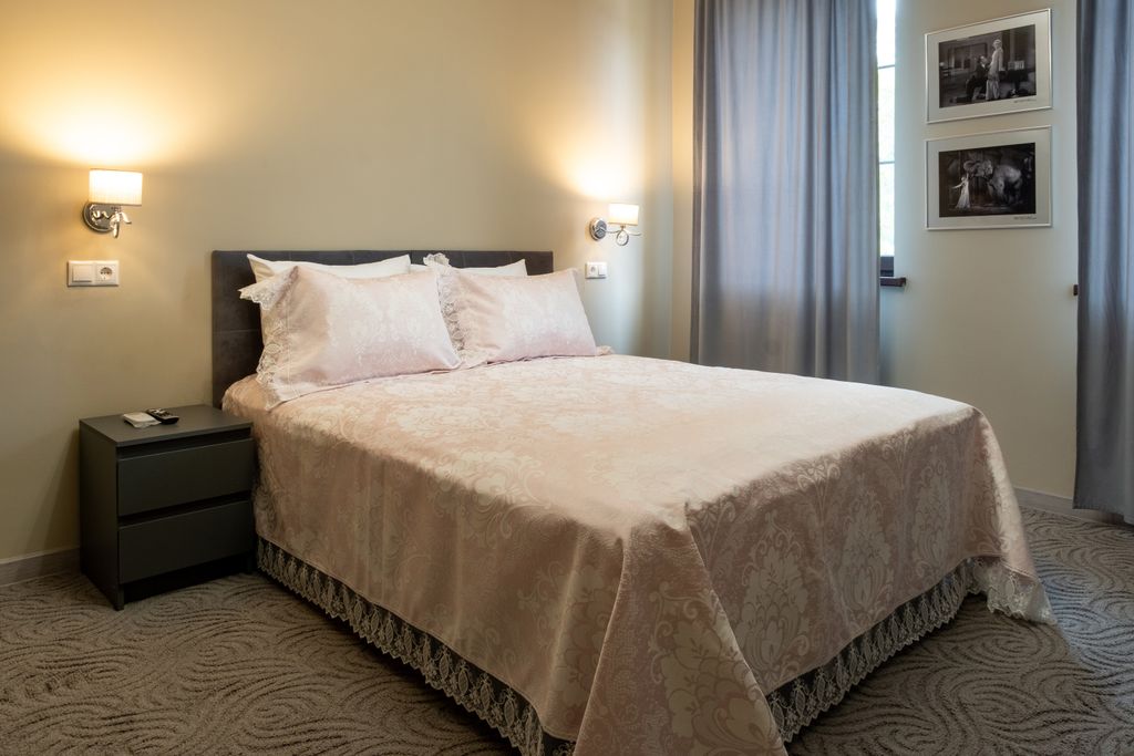 Двухместный номер с 2 отдельными кроватями улучшенный с видом на город