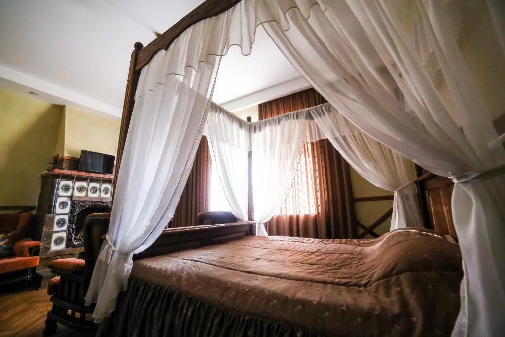 Двухместный номер с 1 кроватью с кроватью king size и камином