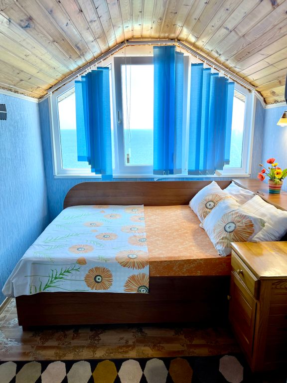 Двухместный номер с 1 кроватью Мансарда двухместная с видом на море