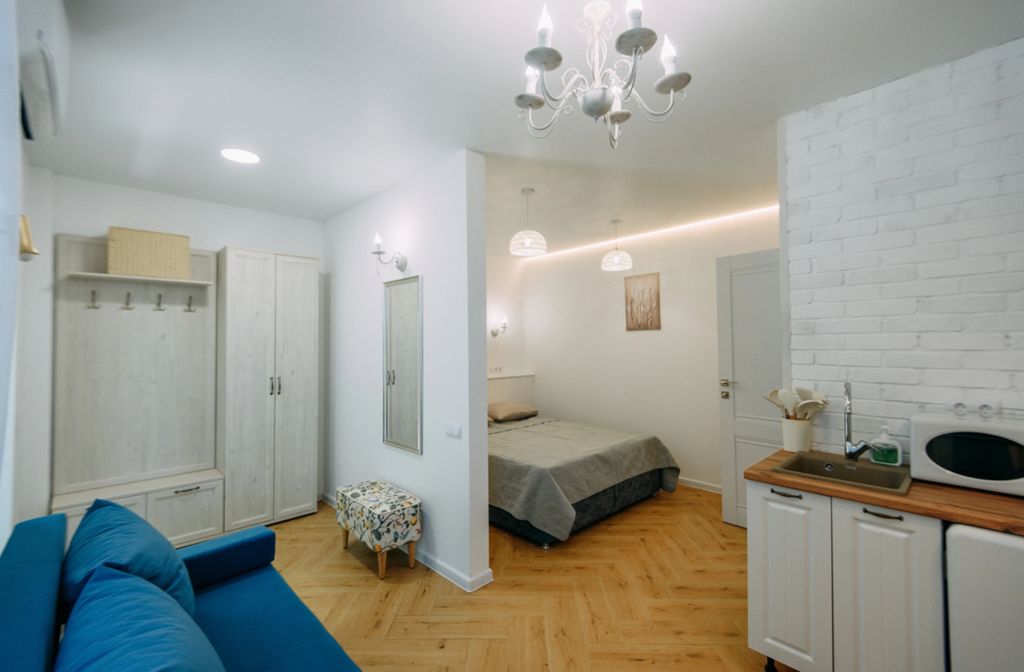 Трёхместный номер Абсолютно новая студия у моря