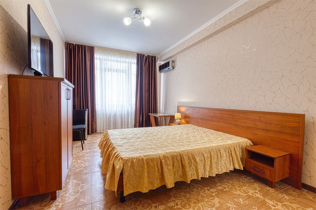 Двухместный номер с 1 кроватью однокомнатный
