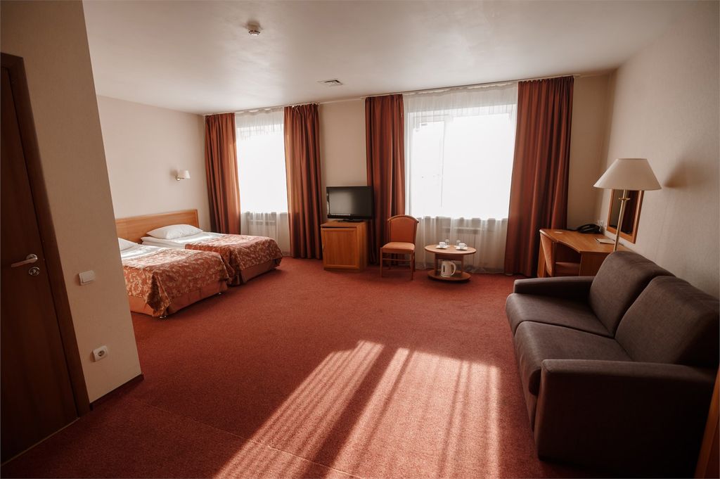 Двухместный номер с 2 отдельными кроватями студия