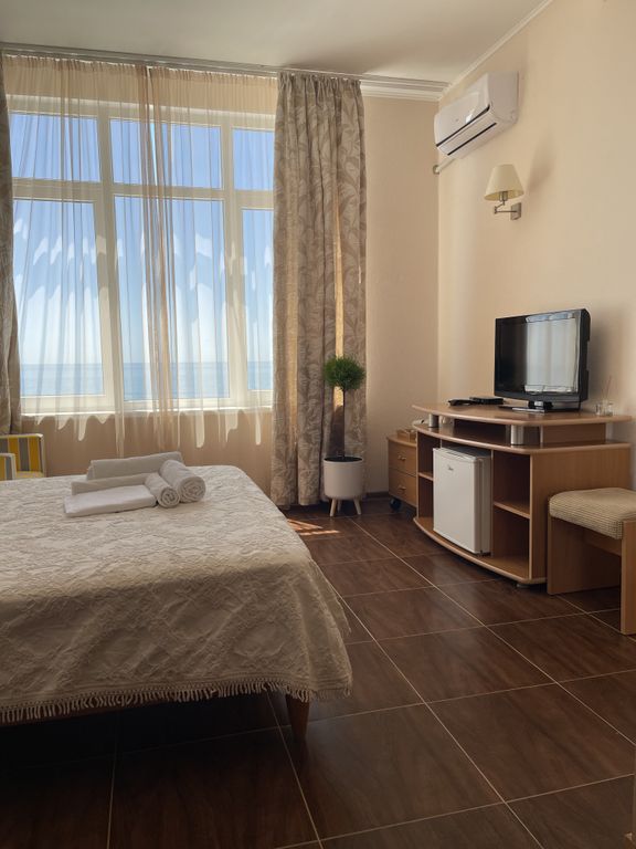 Двухместный номер с 1 кроватью Делюкс с видом на море