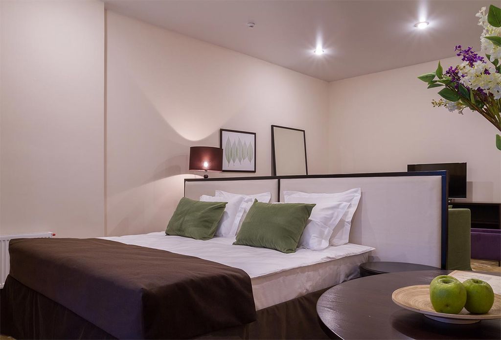 Двухместный номер с 1 кроватью роскошный люкс с террасой