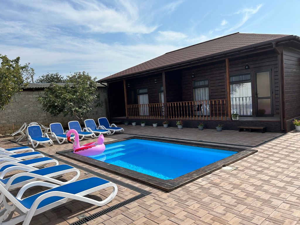 Двухместный номер с 1 кроватью уютный с видом на бассейн