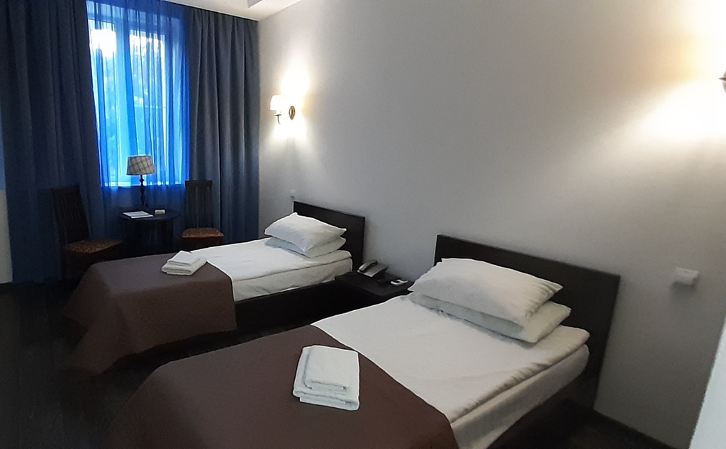 Двухместный номер с 2 отдельными кроватями эконом