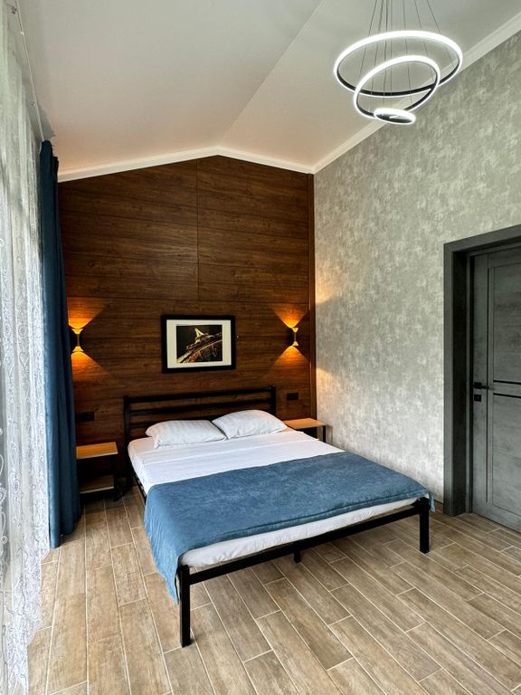 Двухместный номер с 1 кроватью улучшенный с видом на горы