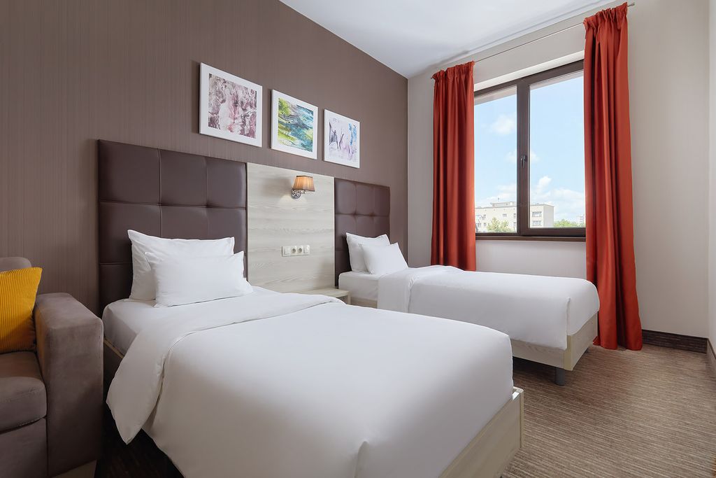 Двухместный номер с 2 отдельными кроватями стандарт