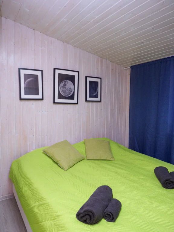 Двухместный номер с 1 кроватью однокомнатный стандарт 2 с душем и WC в коттедже Луна