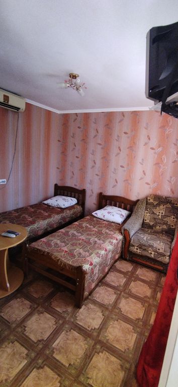 Двухместный номер с 2 отдельными кроватями на берегу моря