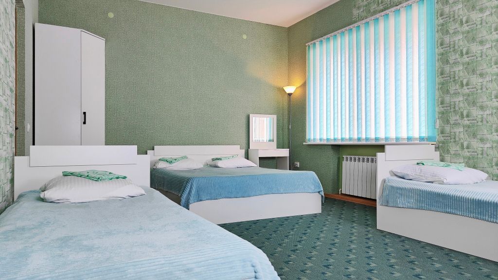 Четырёхместный номер Полулюкс с видом на горы