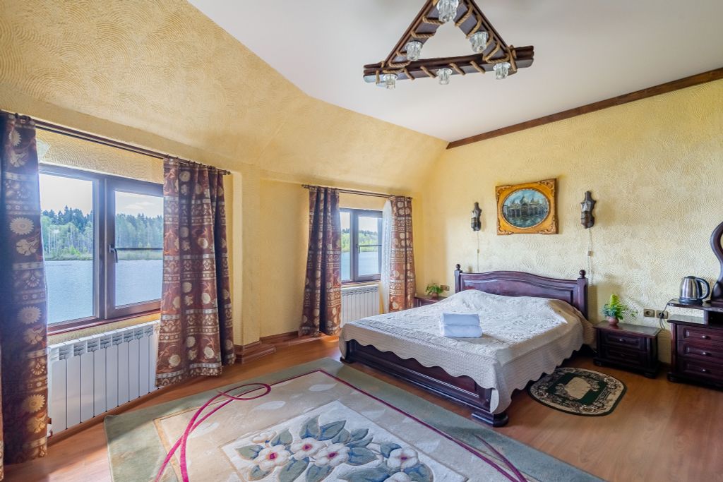 Двухместный номер с 1 кроватью Люкс с видом на озеро