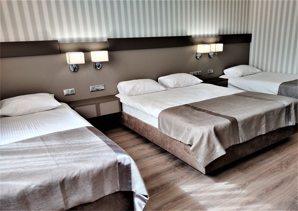 Семейный номер с 3 кроватями