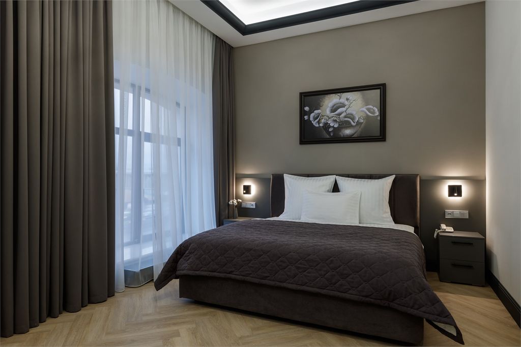 Двухместный номер с 1 кроватью делюкс с ванной