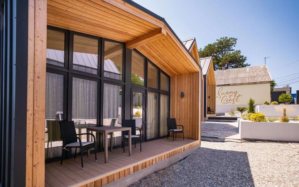 Дом одноэтажный барнхаус