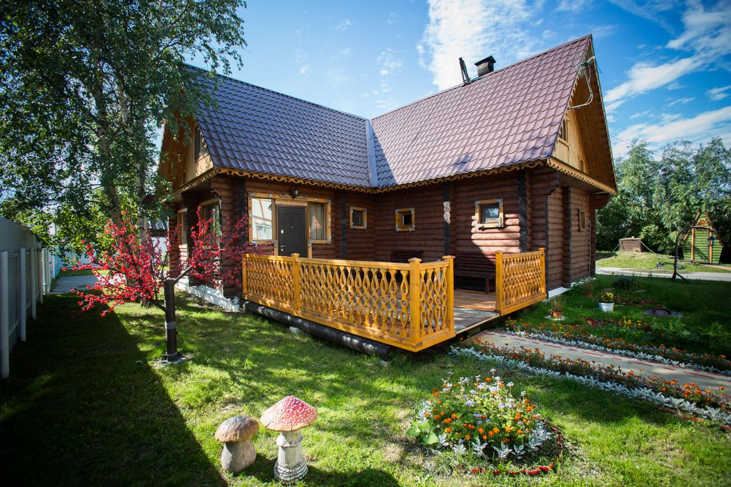 Дом гостиничный коттедж охотничий