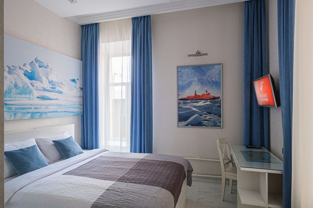 Двухместный с 1 кроватью арктика и Антарктика