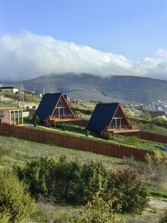 Отдельный дом a-frame на 6 человек