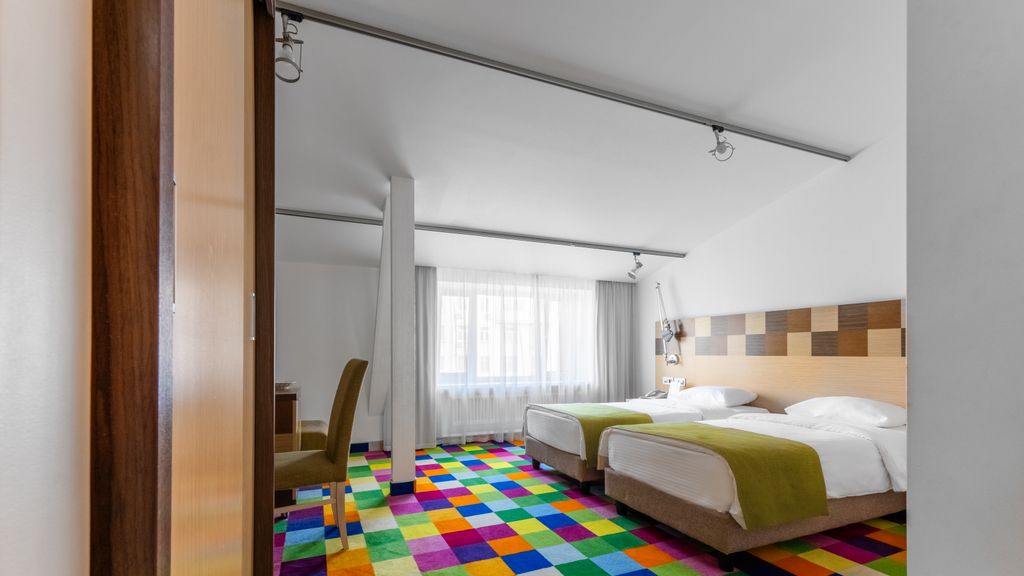 Двухместный номер с 2 отдельными кроватями Стандарт Плюс