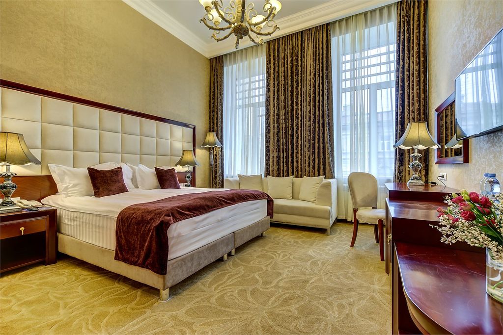 Двухместный номер с 1 кроватью делюкс с душем