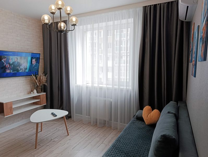 Кухня-гостиная.