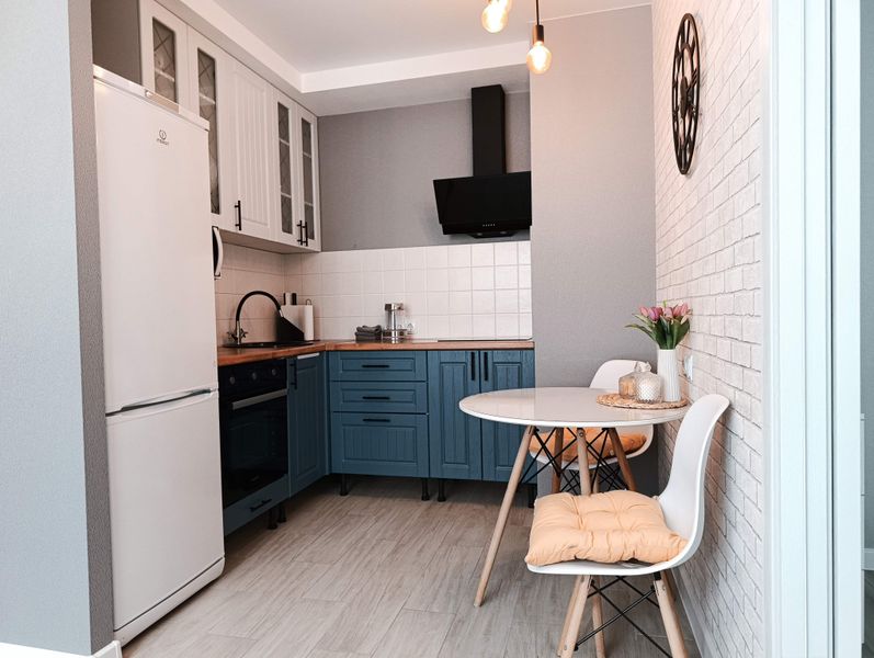 Кухня-гостиная.